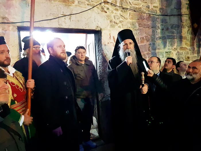 Владика Јоаникије у Ђурђевим Ступовима: Слобода вјере је основно човјеково право у које не смије нико да дира. То је очни живац сваког народа, а посебно српског