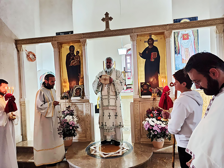 Епископ Кирило богослужио у Жупском манастиру