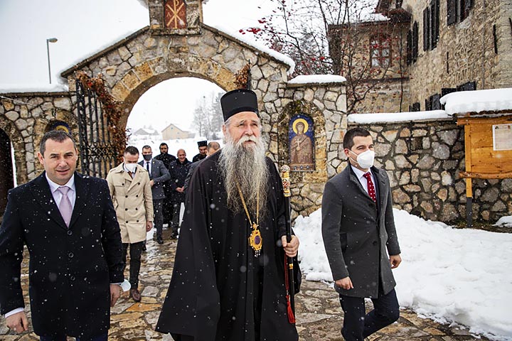 Бечић посјетио манастир Ђурђеви Ступови