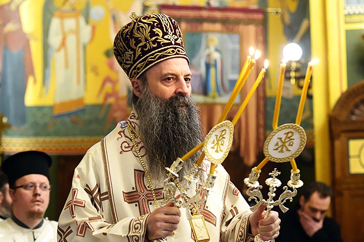 Митрополит загребачко-љубљански г. др Порфирије у  емисији "Док анђели спавају"