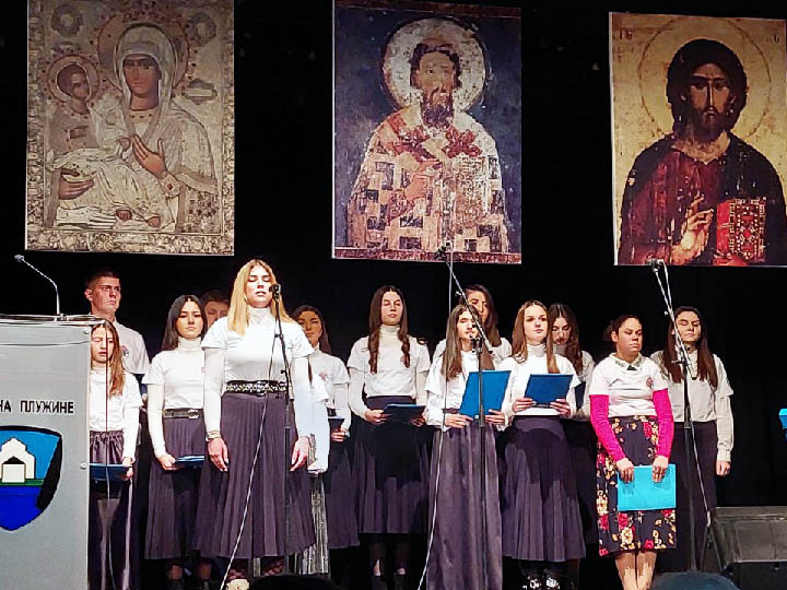 Светосавска академија у Плужинама