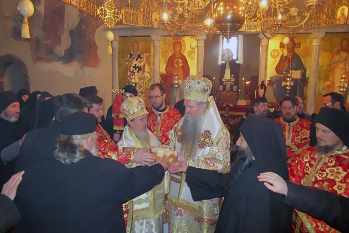 Епископ Атанасије прославио имендан