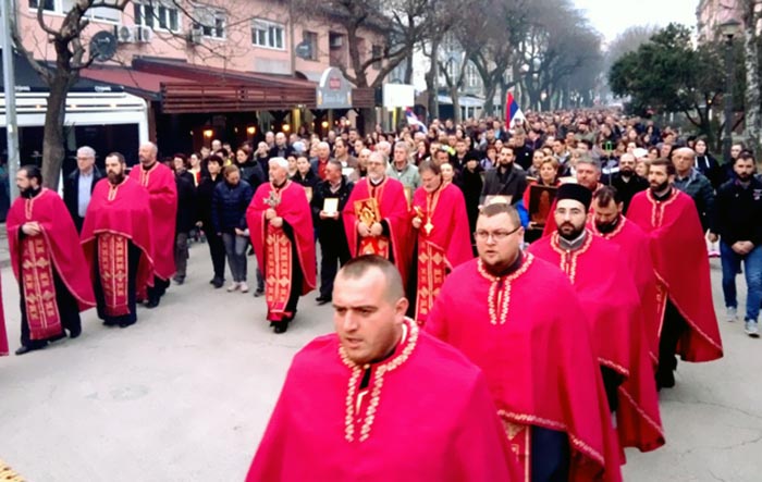 ПОДРШКА ПРАВОСЛАВНОЈ БРАЋИ У ЦРНОЈ ГОРИ