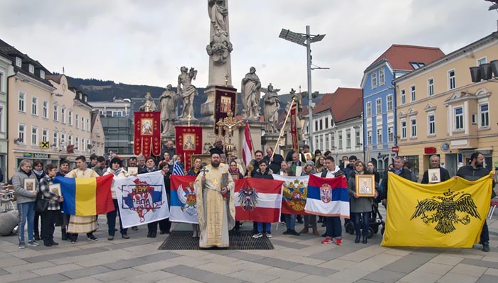У Леобену одржана литија подршке Цркви и вјерном народу у Црној Гори