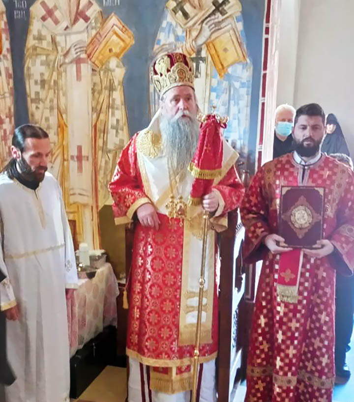 Владика Јоаникије у Барама Радовића