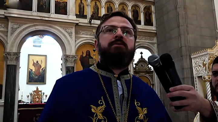 Света Литургија у Саборном храму у Никшићу на Недељу о митару и фарисеју