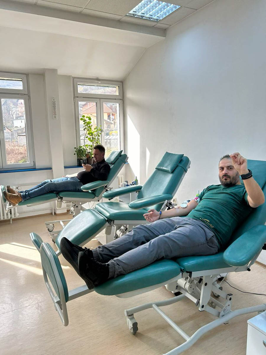 Акција добровољног давања крви у Бијелом Пољу