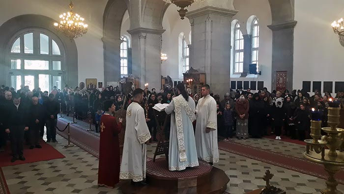Архијерејска Литургија и рукоположење у никшићкој Саборној цркви
