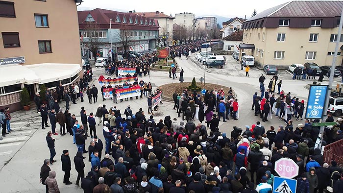 Литија и Молебан у Беранама