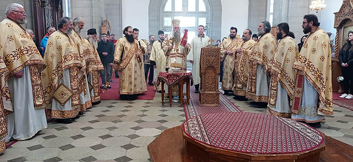 Епископ Јоаникије служио Литургију и помен Краљу Николи у никшићком Саборном храму