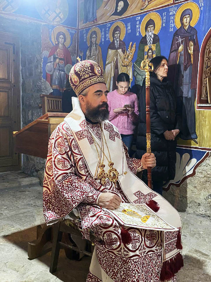 Епископ Методије на Теодорову суботу служио Литургију у манастиру Урошевица