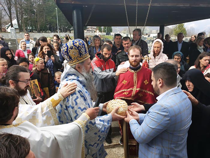 Празник Благовијести прослављен у Пољима код Мојковца