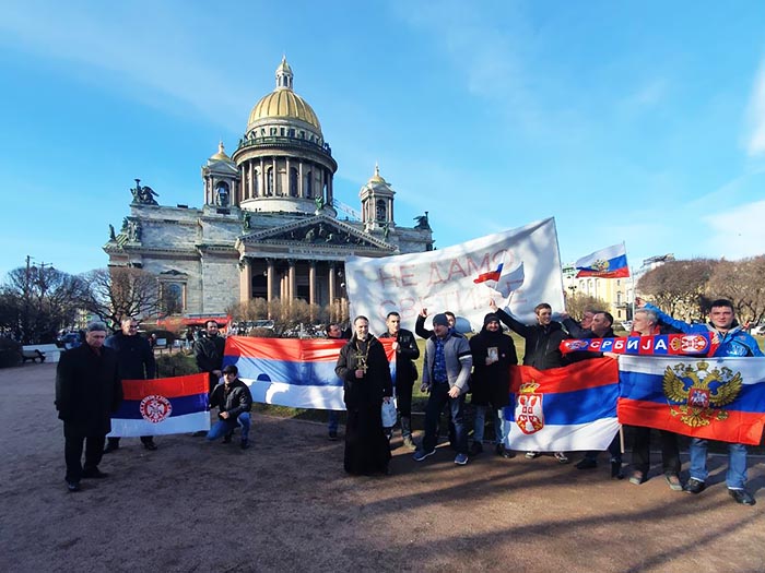 Вјерници из Санкт Петербурга у одбрани светиња у Црној Гори