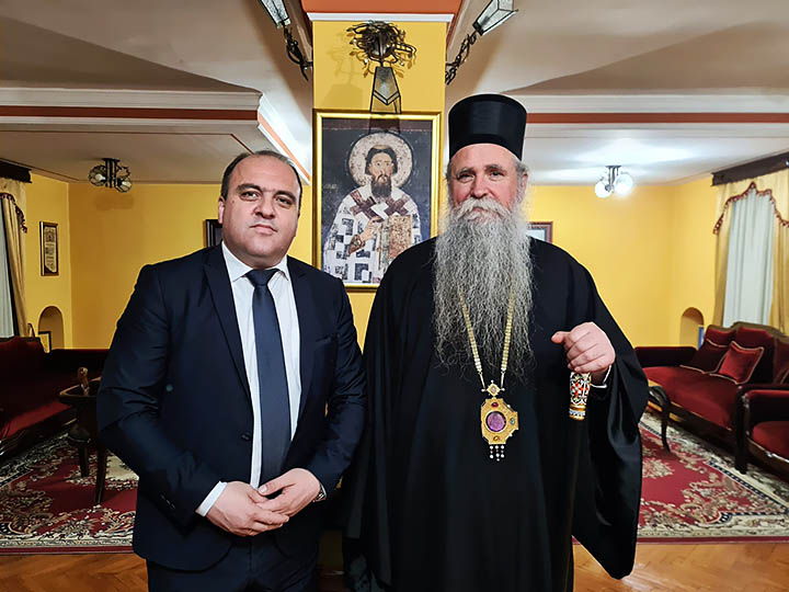 Састанак предсједника Богавца и владике Јоаникија