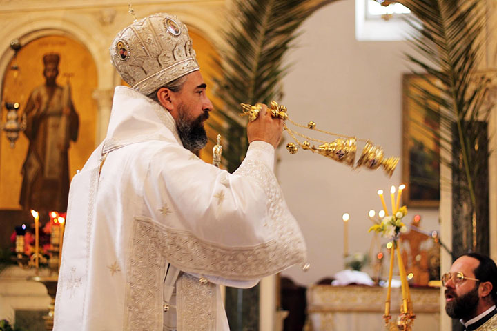 Епископ Методије на Васкрс богослужио у Никшићу