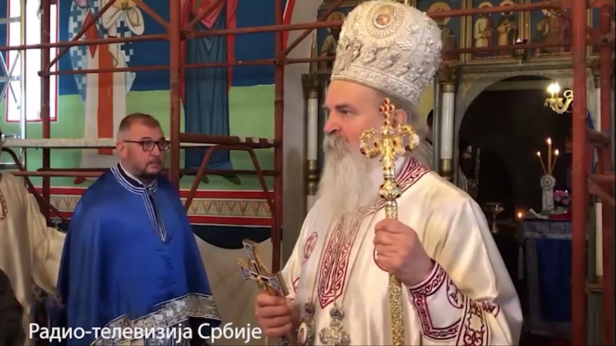 Епископ Теодосије Србима на КиМ