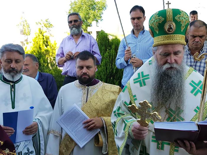 Освећење храма Светог Великомученика Георгија на Валу