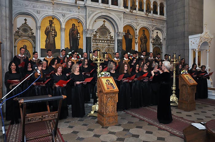 Свечано прослављено четврт вијека постојања хора Светог новомученика Станка