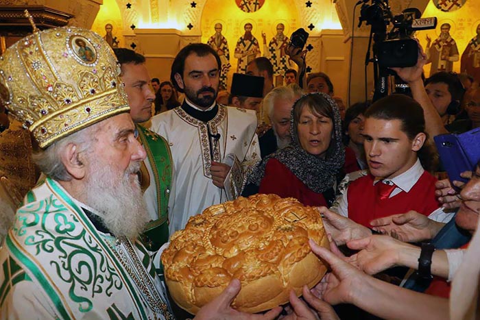 У храму Светог Саве у Београду литургијски прослављени новопроглашени косовско-метохијски мученици