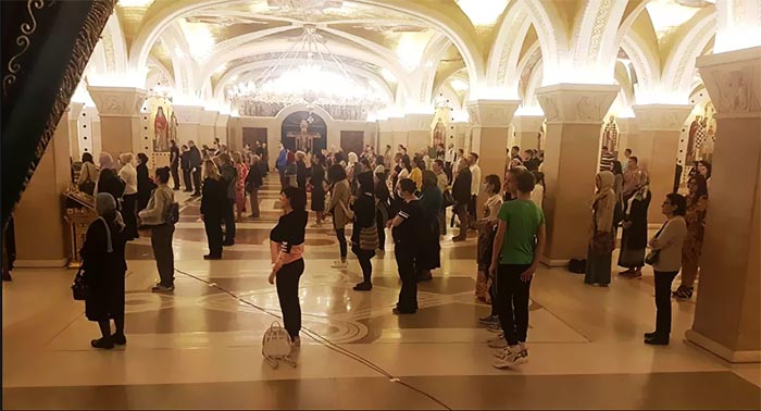 Молебан подршке свештеницима ухапшеним у Црној Гори у Храму Светог Саве