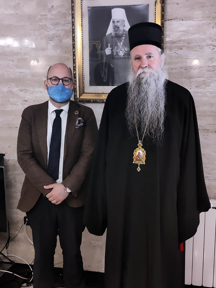 Сусрет Епископа Јоаникија и представника УН