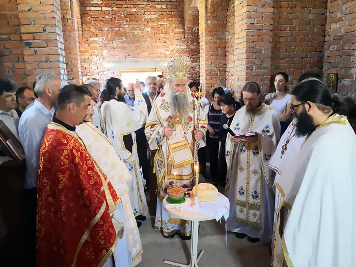 Прослављена храмовна слава цркве Свих Светих у Забрђу код Андријевице