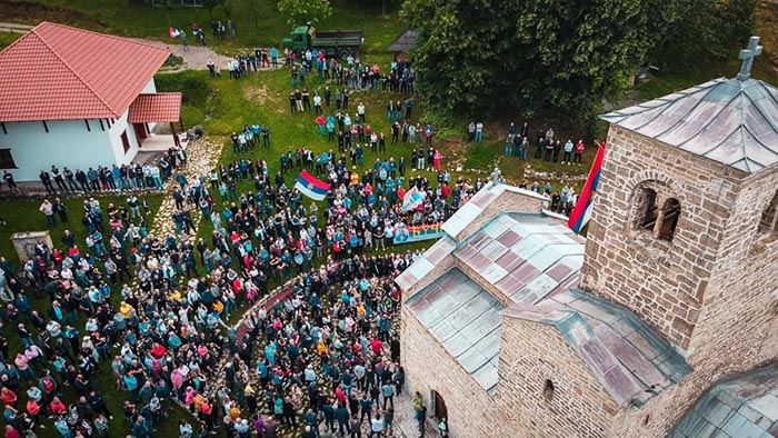 Молебан за очување светиња у Беранама