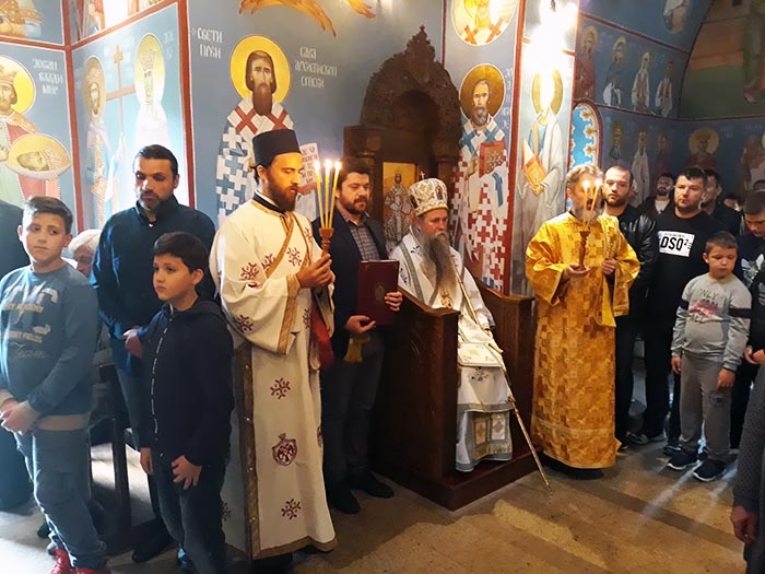 Епископ Јоаникије служио Литургију у манастиру Шудикова