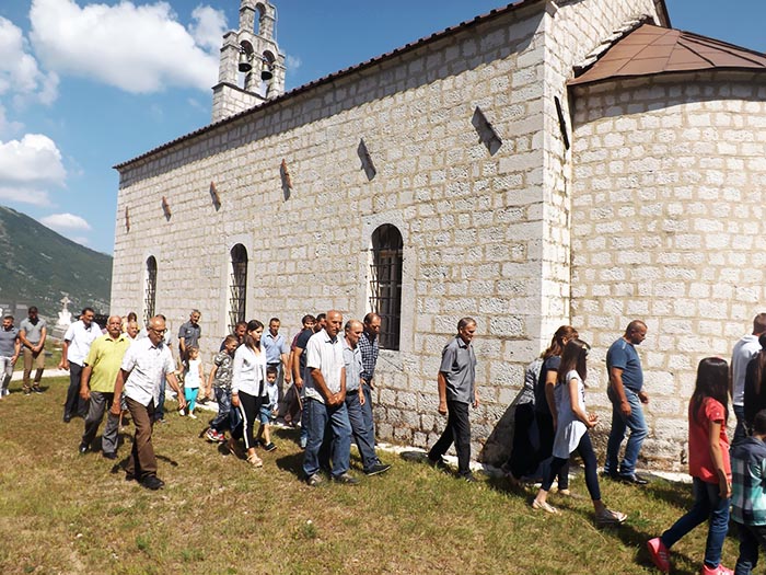 На Крсцу у Голији прослављена храмовна слава