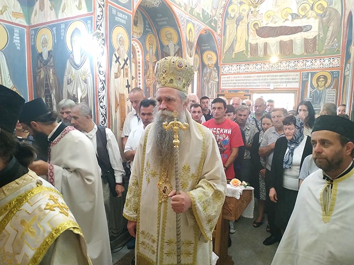 Прослављен Свети великомученик Прокопије, слава храма у Лепенцу код Мојковца