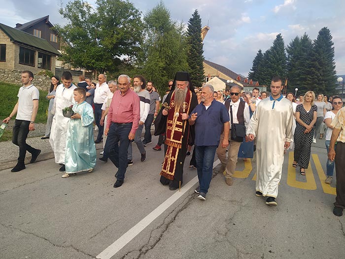 Литија у славу и част Светог великомученика Прокопија