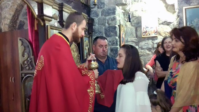 Литургија на празник Рођења Светог Јована Претече у Бијелом Пољу