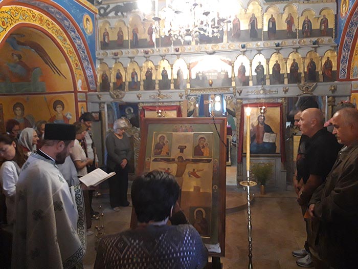 Икона Пресвете Богородице Побједитељне на Жабљаку