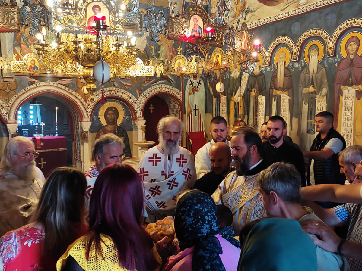 Слава манастира Заграђе на Шћепан Пољу