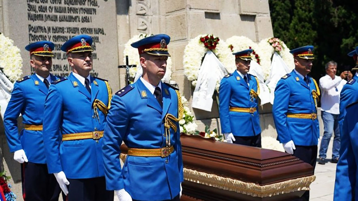 Сахрана Ђорђа Михаиловића на српском војничком гробљу Зејтилник у Солуну (ФОТО)