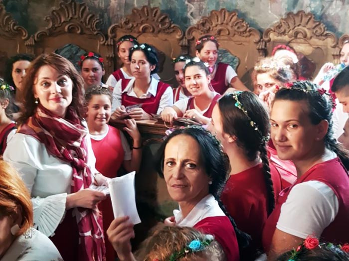 Хор Преподобне мати Ангелине из Никшића прославио славу у манастиру Крушедолу