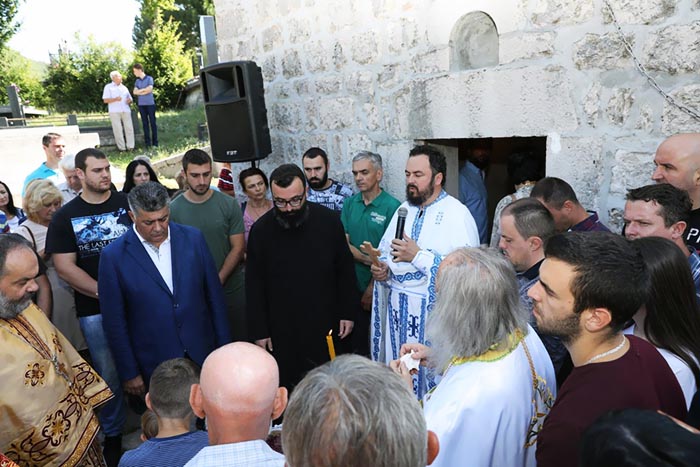 Литургија у сабор у Милочанима