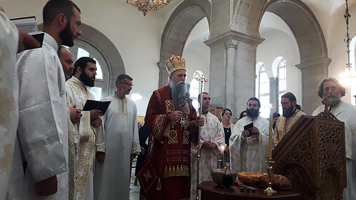 Сабрање у никшићкој Саборној цркви: Црквени хор прославио своју славу