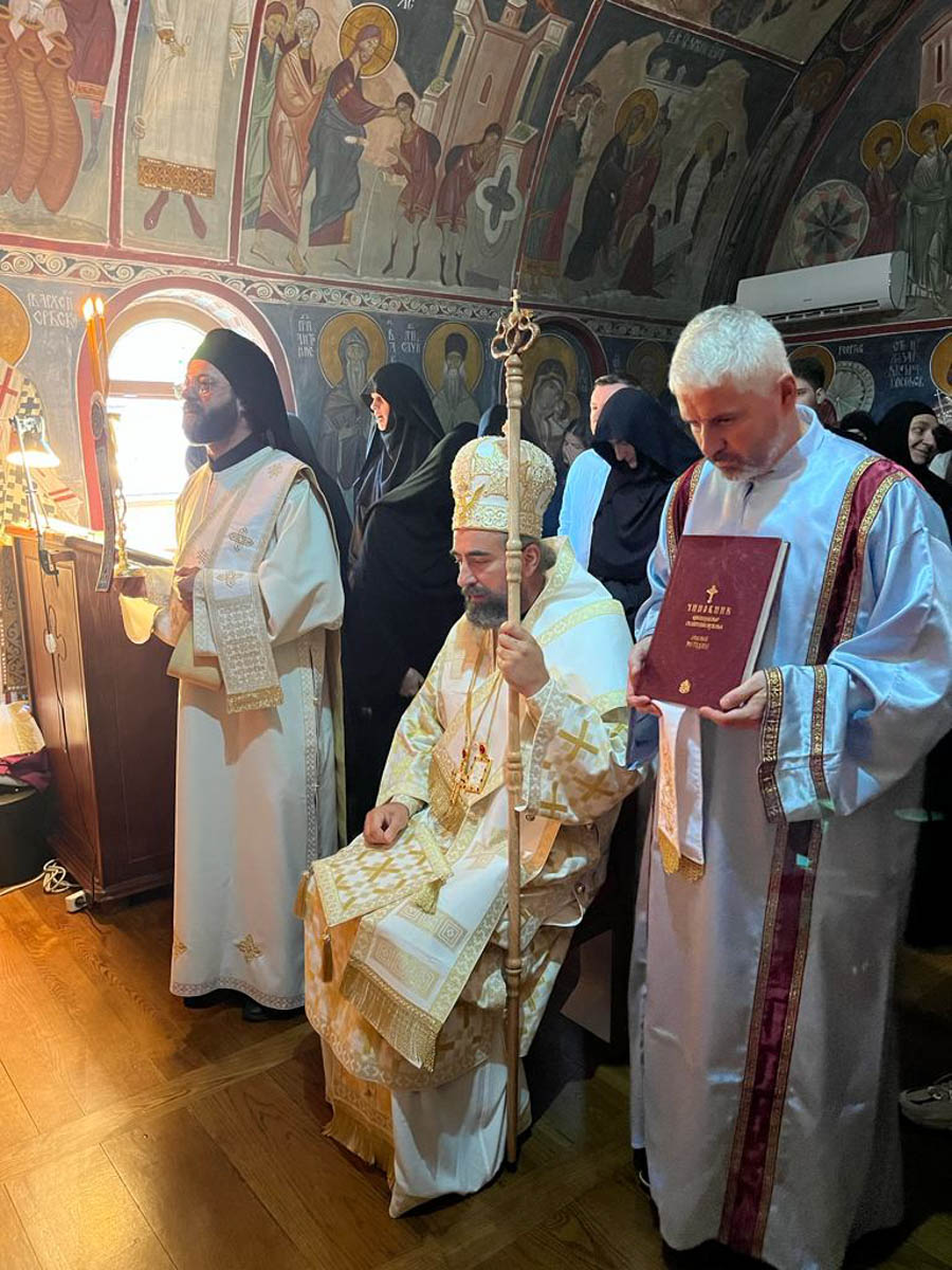 Епископ Методије богослужио у манастиру Жупа Никшићка