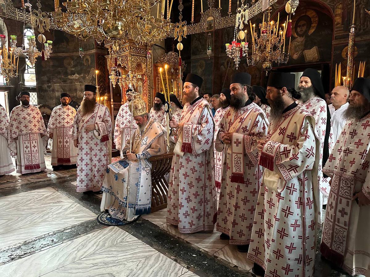 Празник Пресвете Богородице Тројеручице у Хиландару