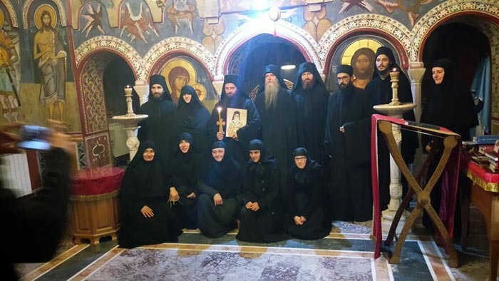 Монашење у манастиру Заграђе