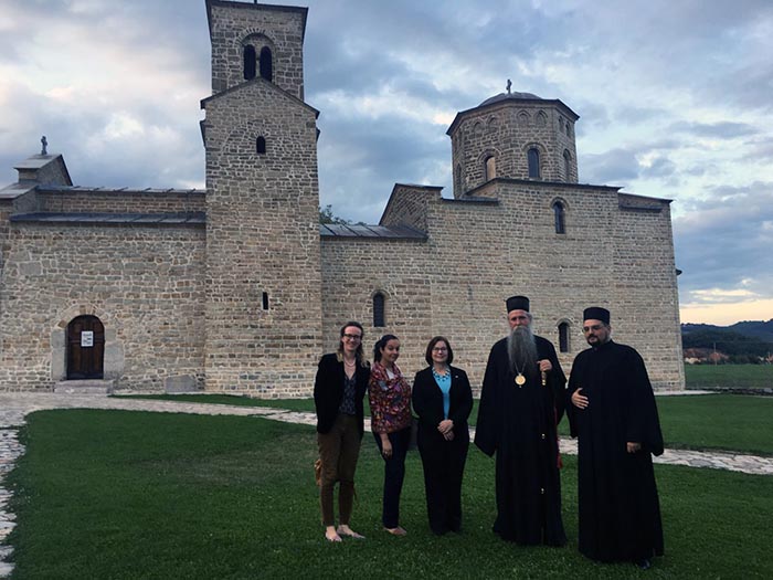 Амбасадор Сједињених Америчких Држава посјетио катедрални манастир Епархије будимљанско-никшићке
