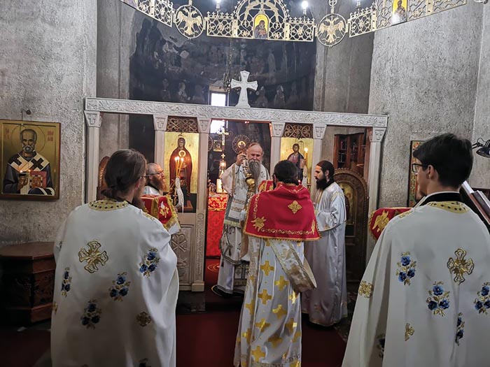 На празник Светих отаца Седмог Васељенског сабора