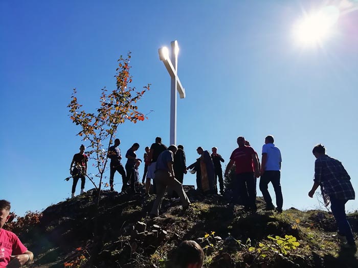 Љубав и слога мјештана овјековјечили Kрстац - мјесто предака