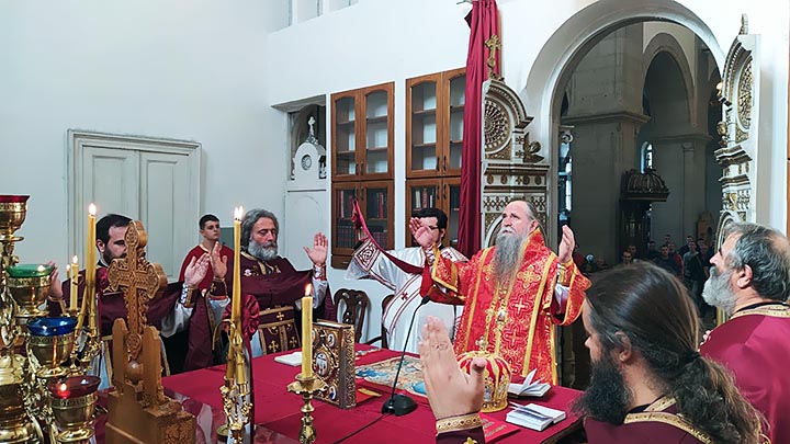 Епископ Јоаникије богослужио у никшићкој Саборној цркви
