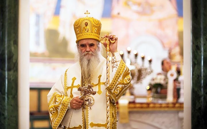 Митрополит Амфилохије позитиван на корона вирус