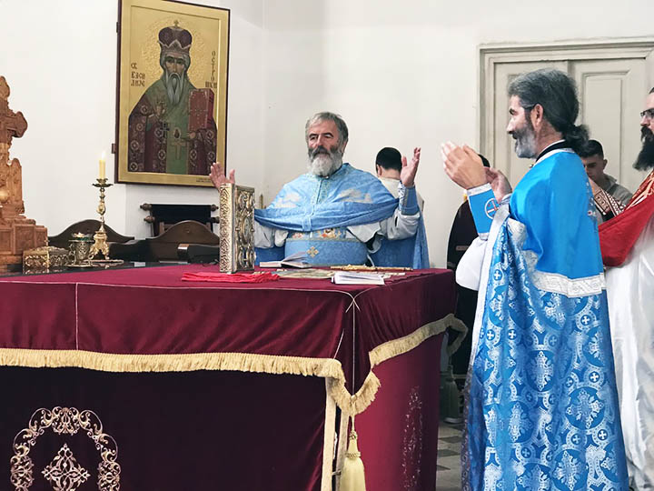 Литургија у никшићком Саборном храму