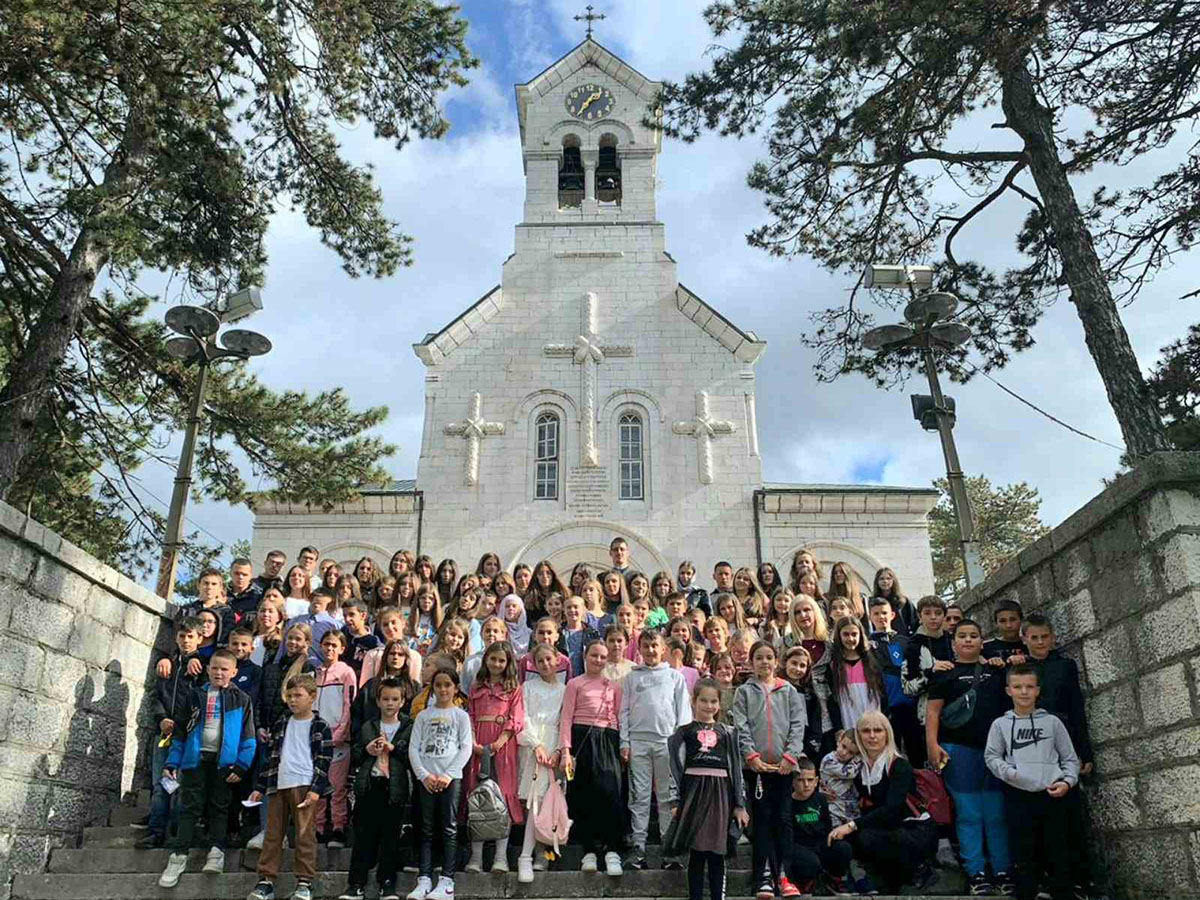 Поклоничко путовање дјеце полазника школе вјеронауке из Берана