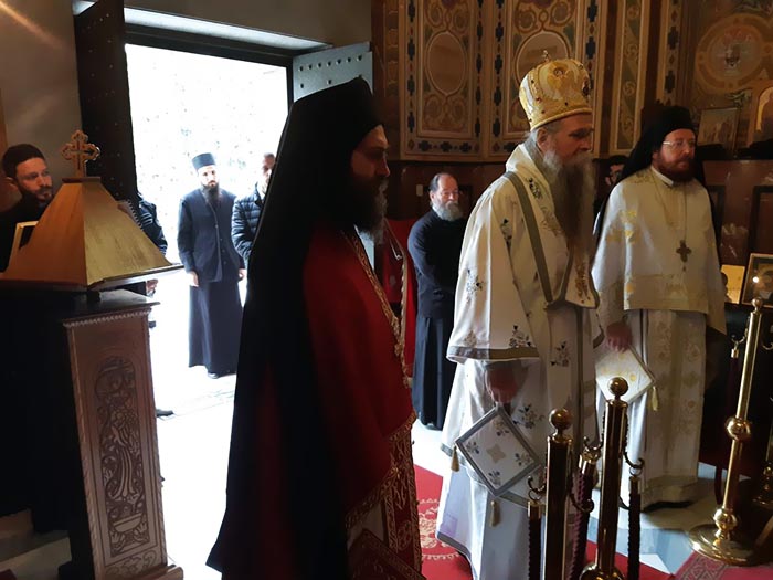 Посјета Епископа Јоаникија Митрополији неапољско-ставропољској у Солуну