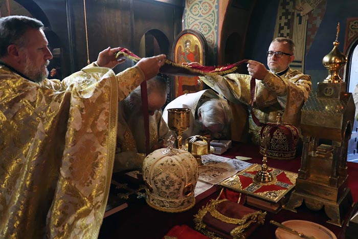 Архијерејска Литургија у Патријаршијској капели